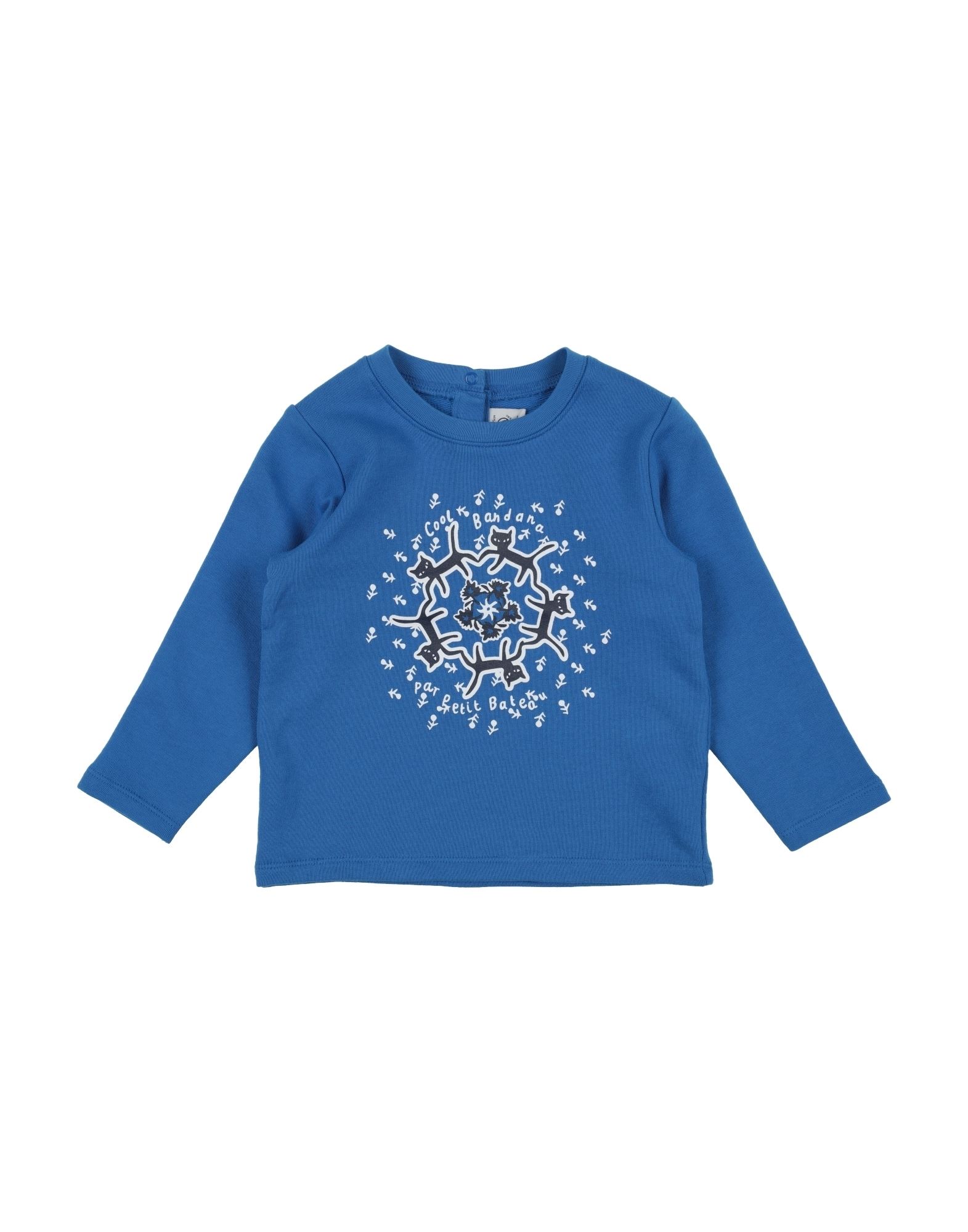 PETIT BATEAU Sweatshirt Kinder Hellblau von PETIT BATEAU