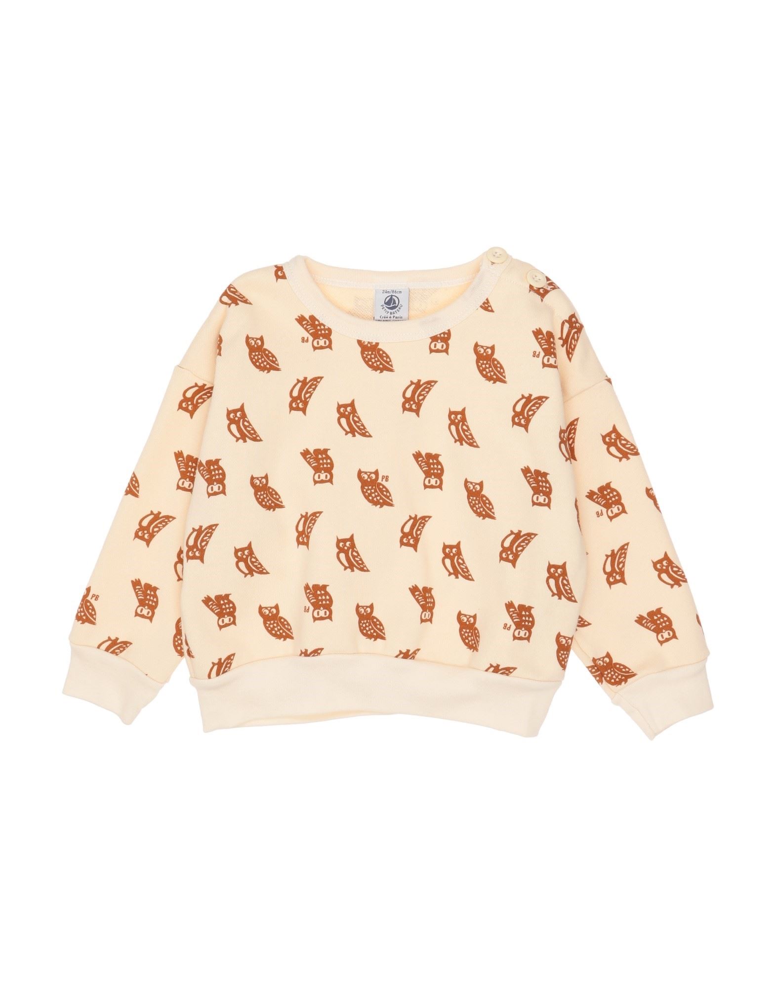 PETIT BATEAU Sweatshirt Kinder Beige von PETIT BATEAU