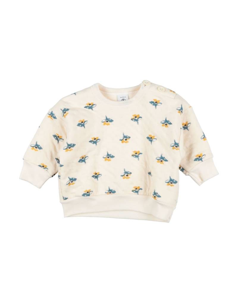 PETIT BATEAU Sweatshirt Kinder Cremeweiß von PETIT BATEAU
