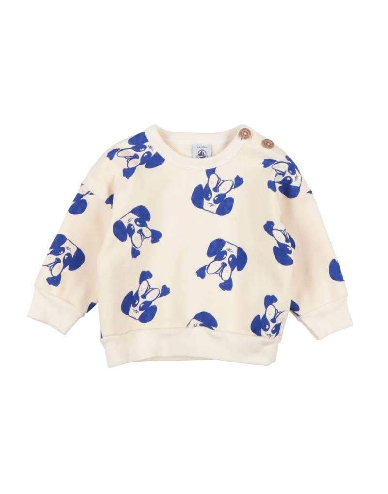 PETIT BATEAU Sweatshirt Kinder Cremeweiß von PETIT BATEAU