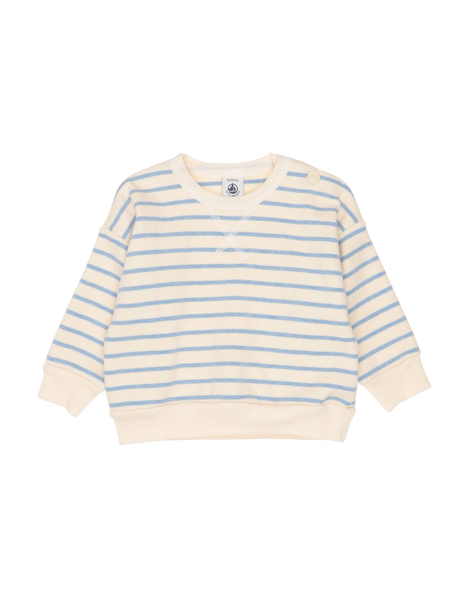 PETIT BATEAU Sweatshirt Kinder Elfenbein von PETIT BATEAU