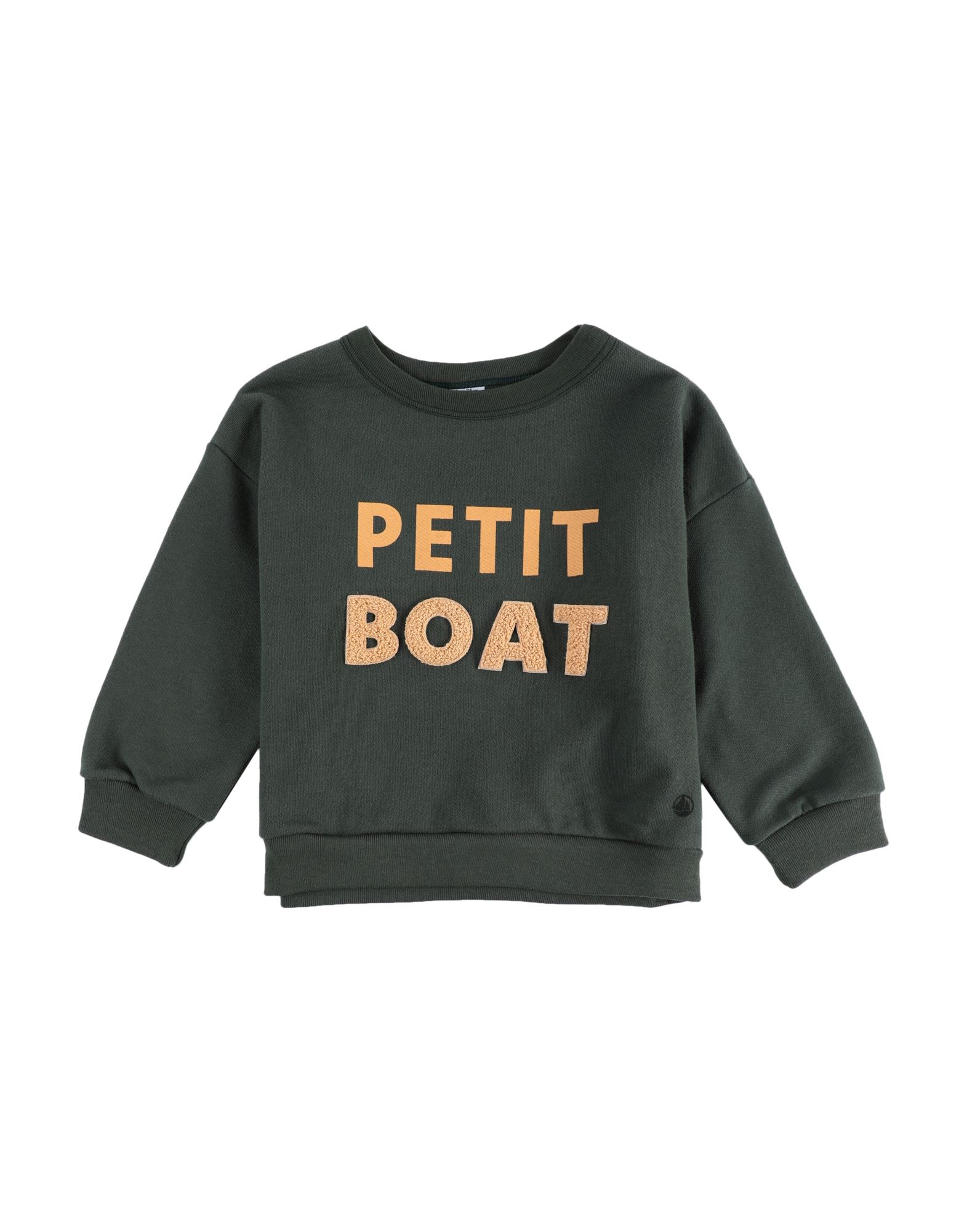 PETIT BATEAU Sweatshirt Kinder Militärgrün von PETIT BATEAU