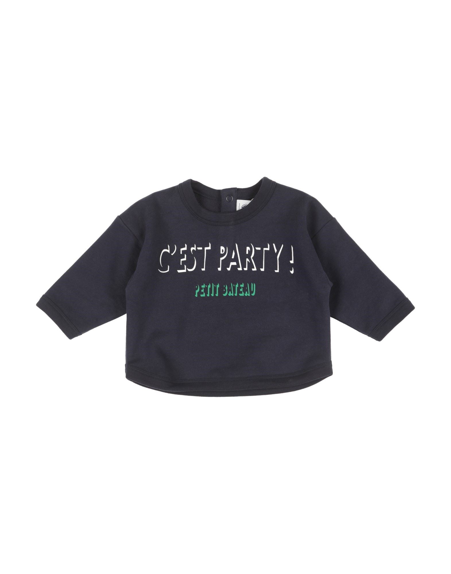 PETIT BATEAU Sweatshirt Kinder Nachtblau von PETIT BATEAU