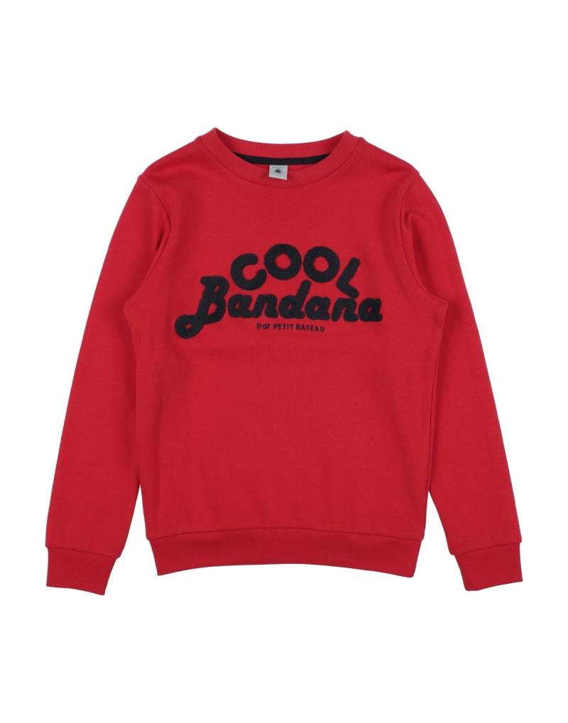 PETIT BATEAU Sweatshirt Kinder Rot von PETIT BATEAU