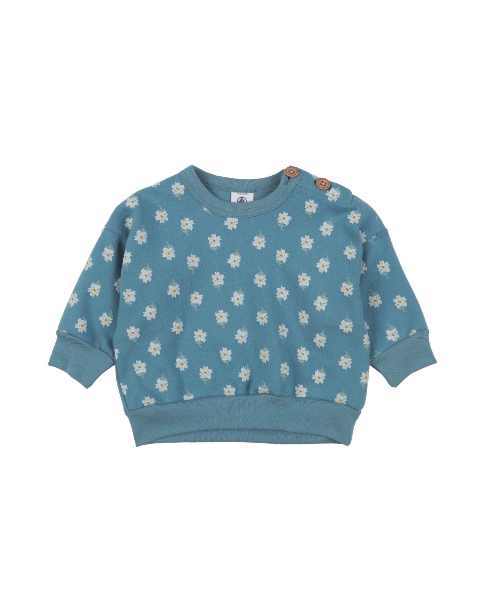 PETIT BATEAU Sweatshirt Kinder Taubenblau von PETIT BATEAU