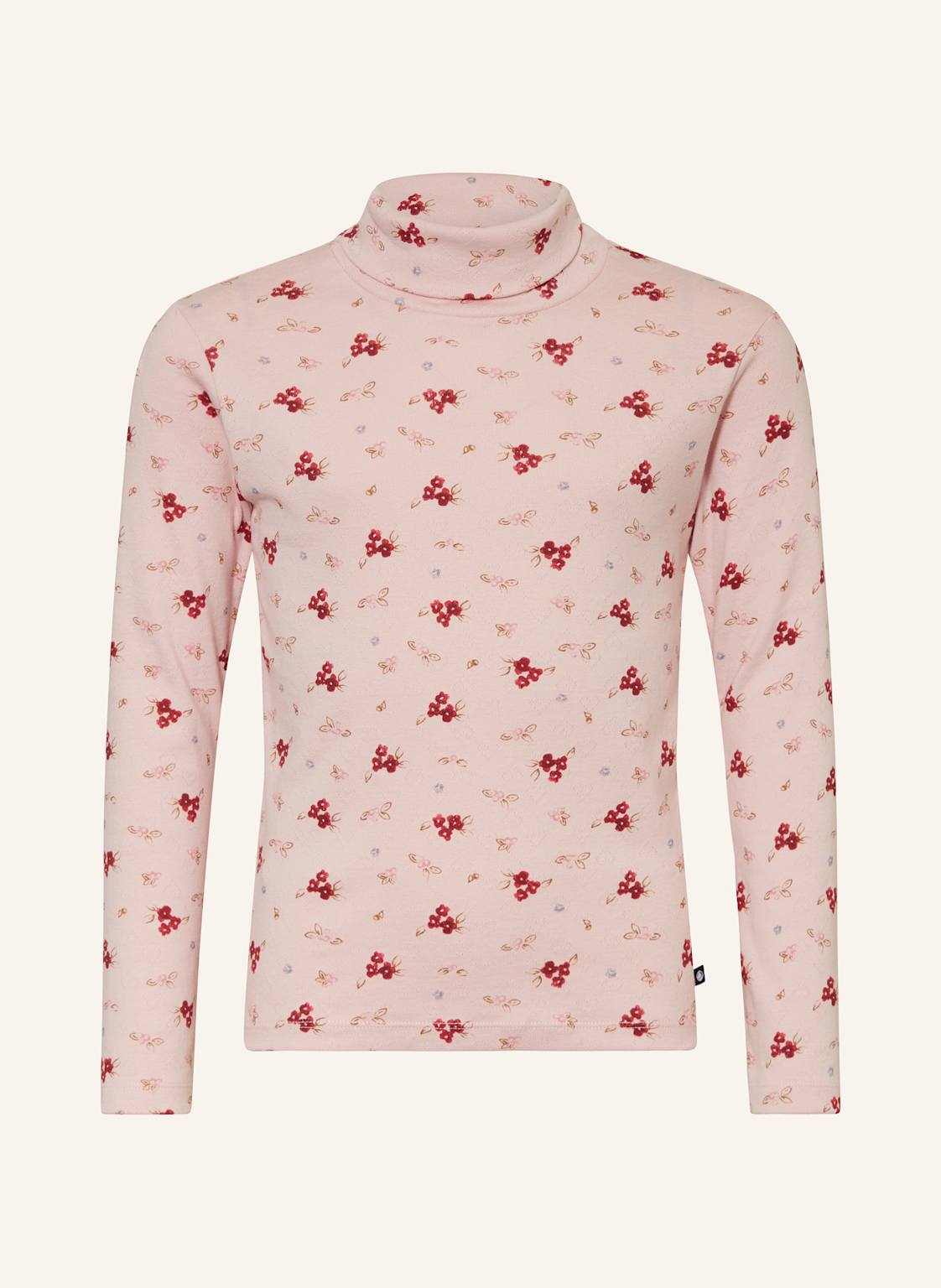 Petit Bateau Rollkragenshirt rosa von PETIT BATEAU