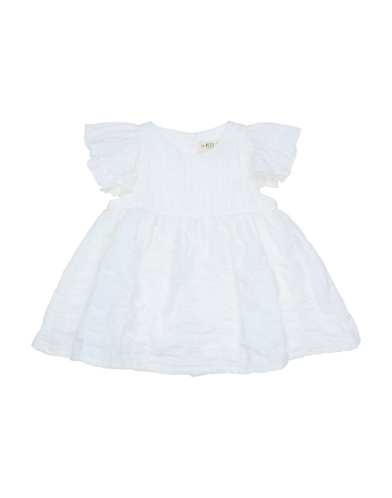 PETIT INDI Babykleid Kinder Weiß von PETIT INDI