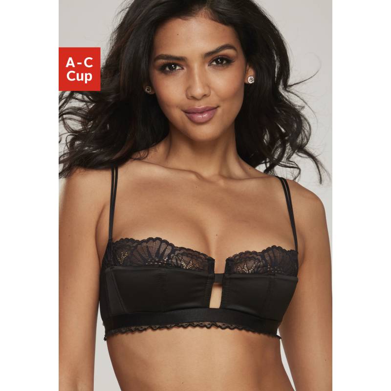PETITE FLEUR GOLD Balconette-BH Damen schwarz Gr.90C von PETITE FLEUR GOLD