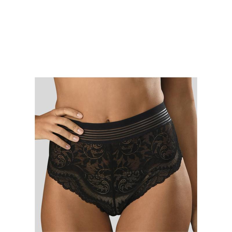 PETITE FLEUR GOLD High-Waist-Slip Damen schwarz Gr.32/34 von PETITE FLEUR GOLD
