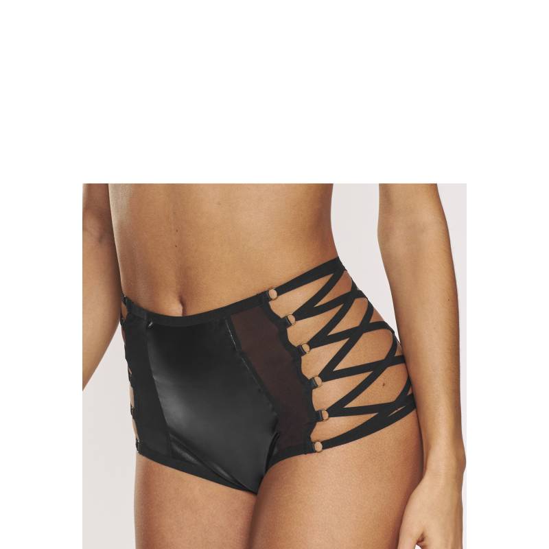 PETITE FLEUR GOLD High-Waist-Slip Damen schwarz Gr.52/54 von PETITE FLEUR GOLD