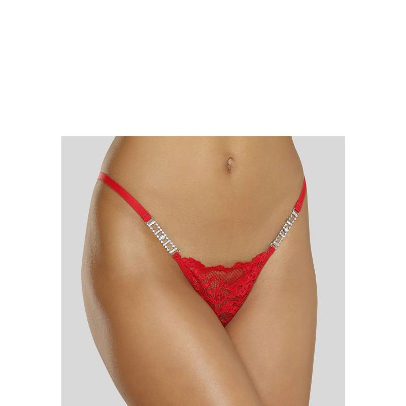 PETITE FLEUR GOLD String Damen rot Gr.36/38 von PETITE FLEUR GOLD