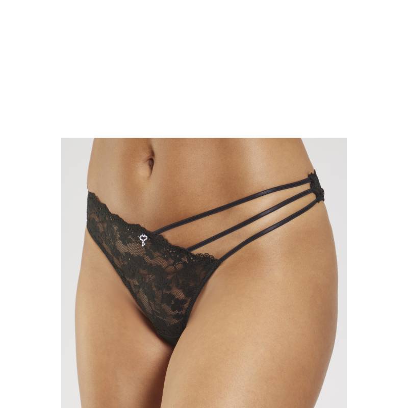 PETITE FLEUR GOLD String-Ouvert Damen schwarz Gr.44/46 von PETITE FLEUR GOLD