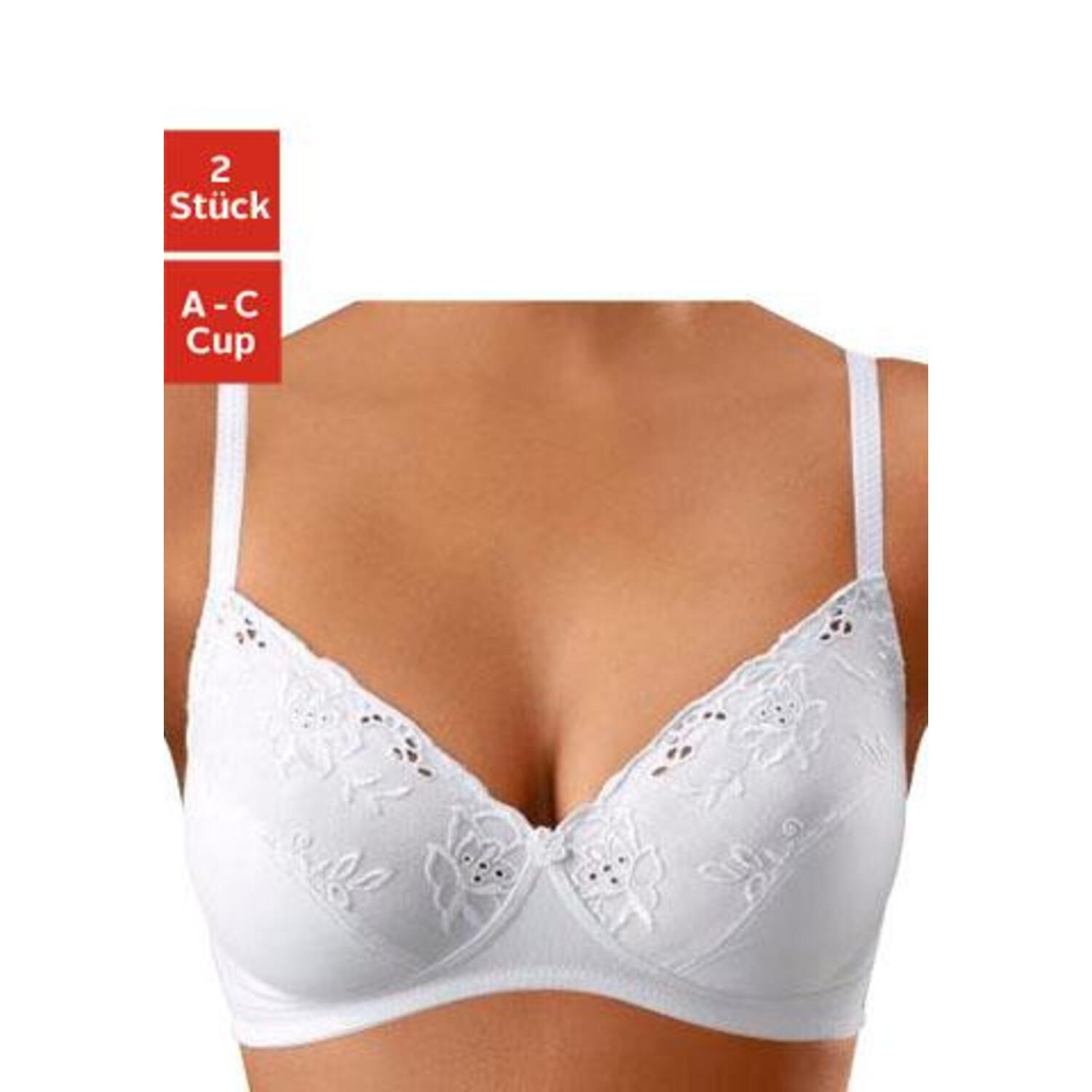 PETITE FLEUR Soft-BH Damen weiß Gr.70B von PETITE FLEUR