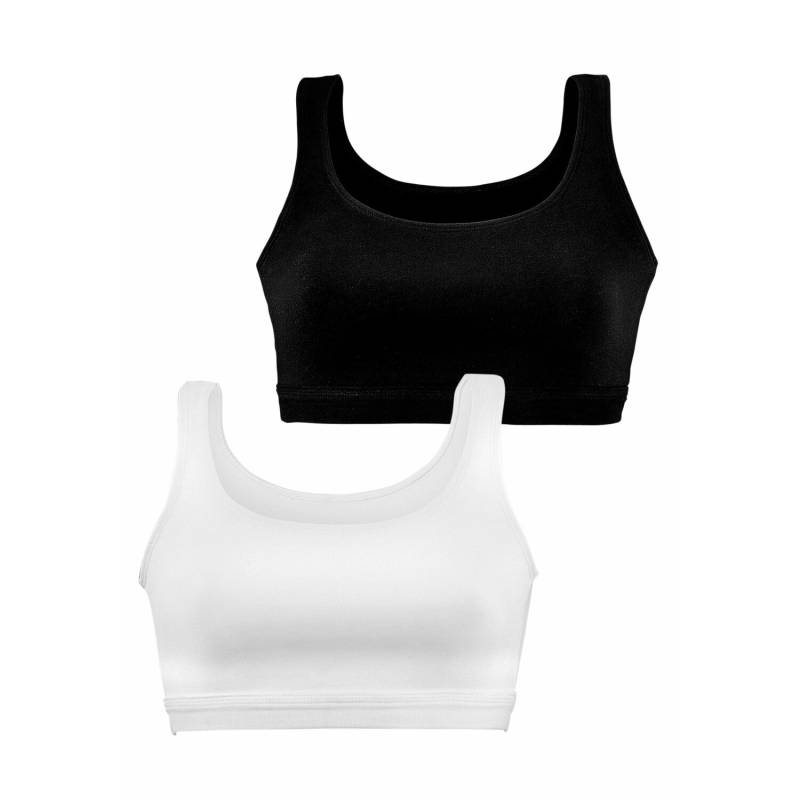 PETITE FLEUR Bustier Damen weiß, schwarz Gr.40/42 Cup A/B von PETITE FLEUR