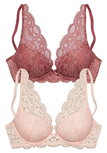 PETITE FLEUR Damen Push-up-BH von PETITE FLEUR