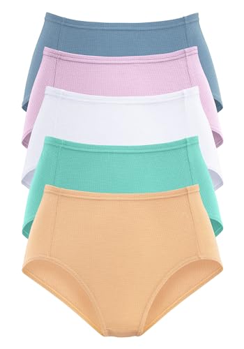 PETITE FLEUR Damen Taillenslip aus Pikee im Multipack von PETITE FLEUR