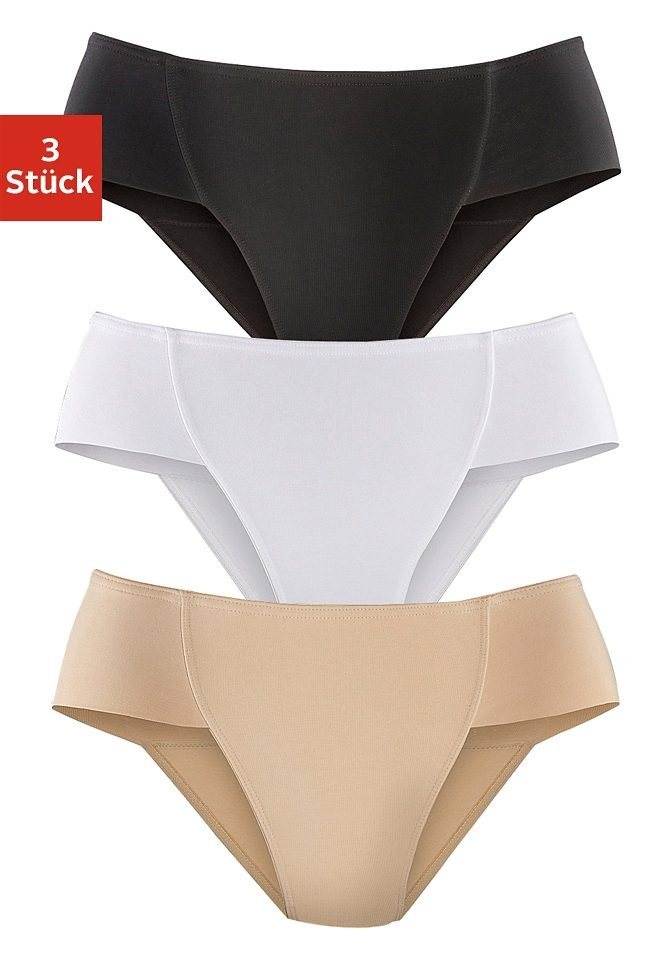 petite fleur Formslip (Packung, 3-St) Bodyforming Slip aus elastischer Baumwolle von petite fleur