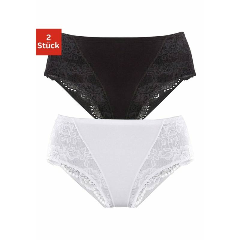 PETITE FLEUR Formslip Damen schwarz, weiß Gr.40/42 von PETITE FLEUR