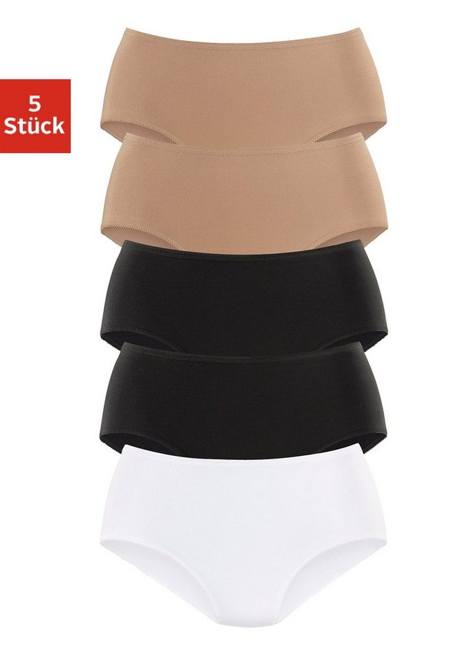 petite fleur Hüftslip (Packung, 5-St) aus elastischer Baumwolle von petite fleur