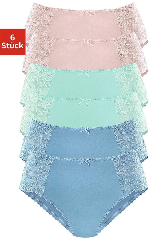 petite fleur Hüftslip (Packung, 6-St) aus elastischer Baumwoll-Qualität von petite fleur