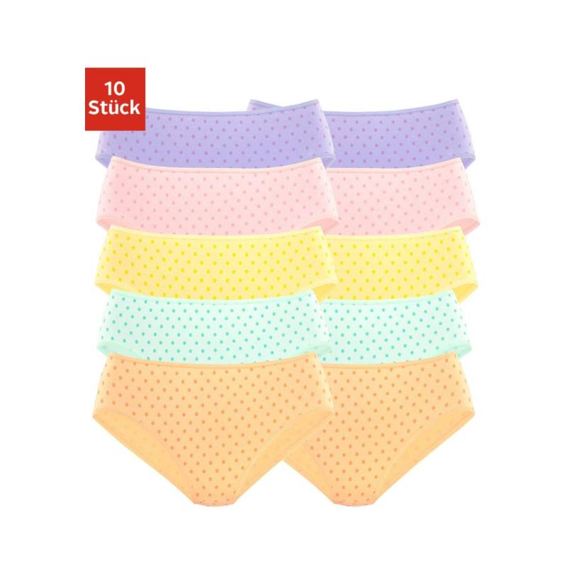 PETITE FLEUR Jazz-Pants Slips Damen lila, rosa, gelb, grün, orange Gr.36/38 von PETITE FLEUR