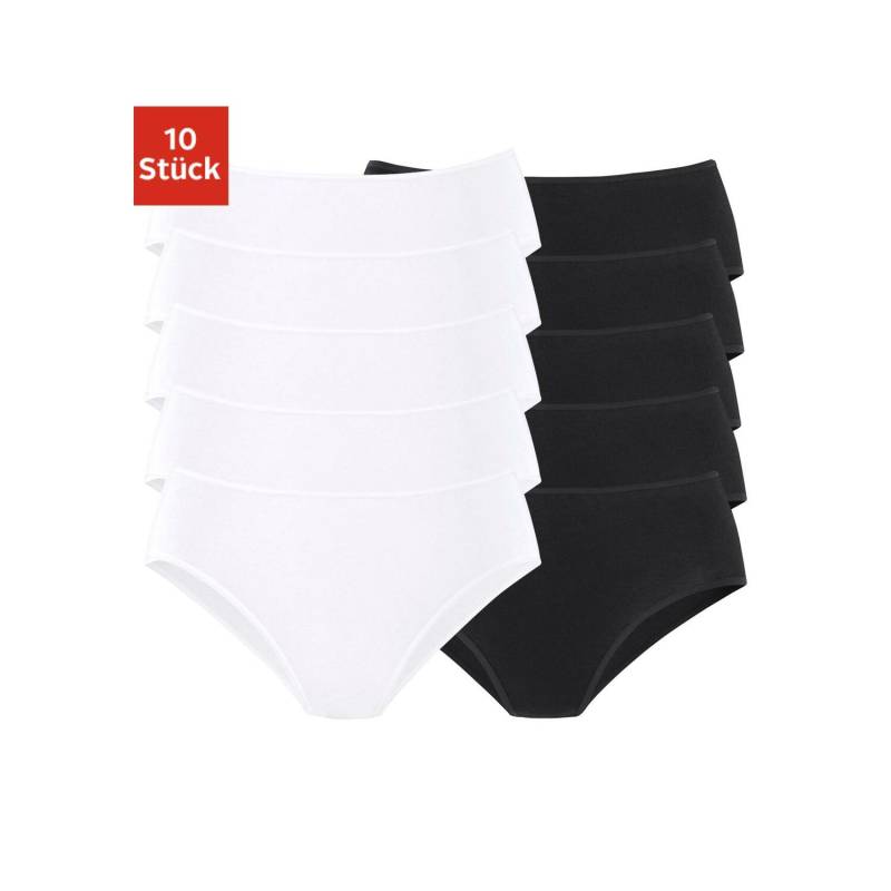 PETITE FLEUR Jazz-Pants Slips Damen weiß, schwarz Gr.48/50 von PETITE FLEUR