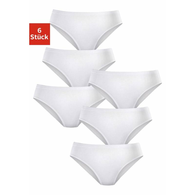 PETITE FLEUR Jazz-Pants Slips Damen weiß Gr.42 von PETITE FLEUR