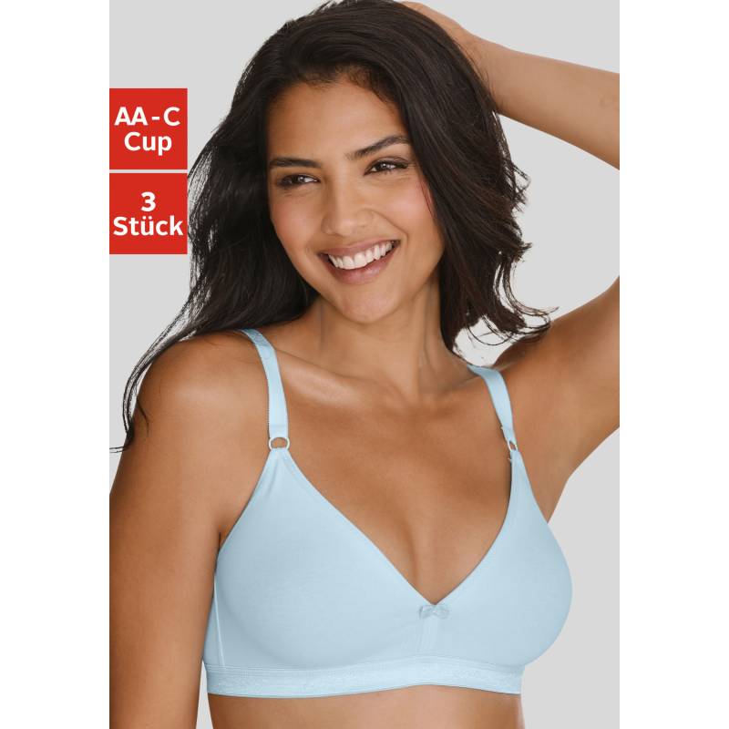 PETITE FLEUR Soft-BH Damen pfirsich + air + limette Gr.70B von PETITE FLEUR