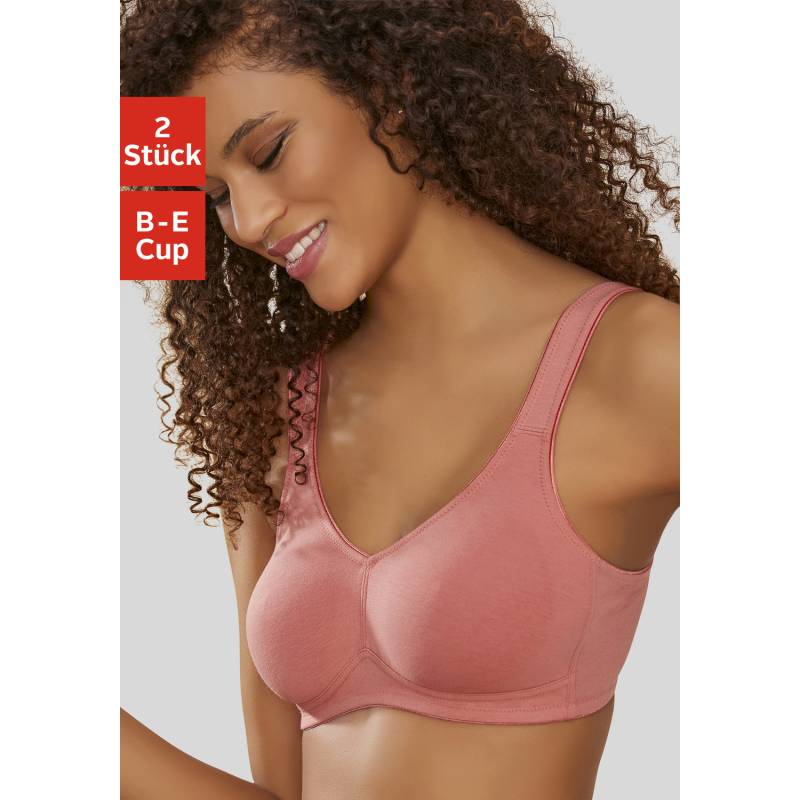 PETITE FLEUR Soft-BH Damen terra+puder Gr.95B von PETITE FLEUR