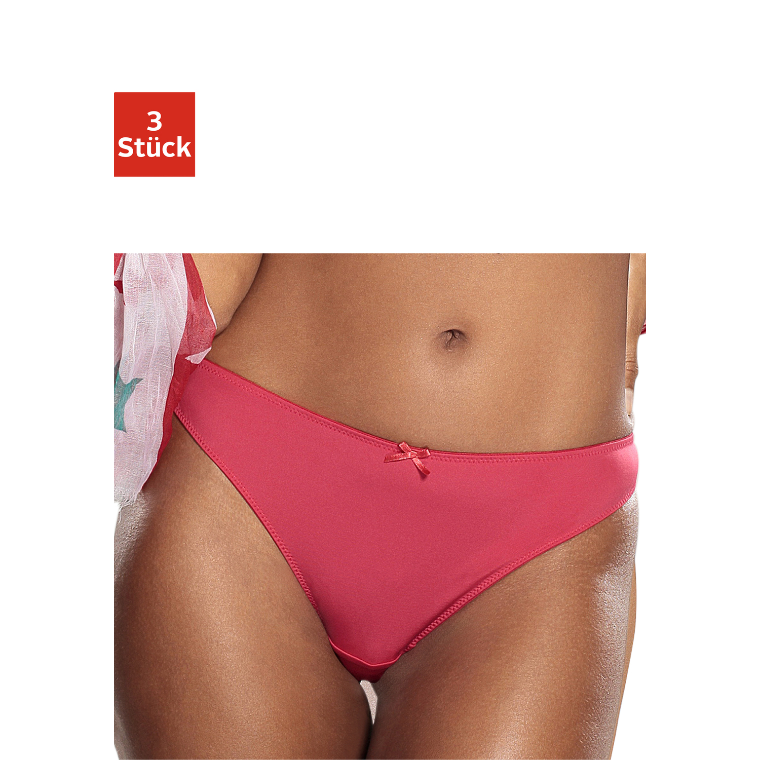 PETITE FLEUR String Damen rot+marine+weiß Gr.44/46 PETITE FLEUR String Damen rot+marine+weiß Gr.44/46 von PETITE FLEUR