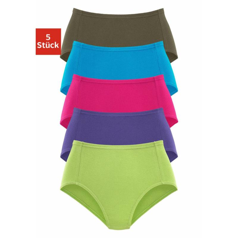 PETITE FLEUR Taillenslip Damen grün, lila, pink, türkis, olivgrün Gr.56 von PETITE FLEUR