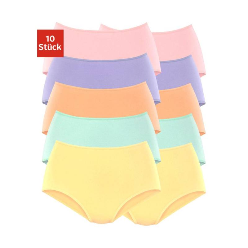 PETITE FLEUR Taillenslip Damen rosa, lila, orange, grün, gelb Gr.44/46 von PETITE FLEUR