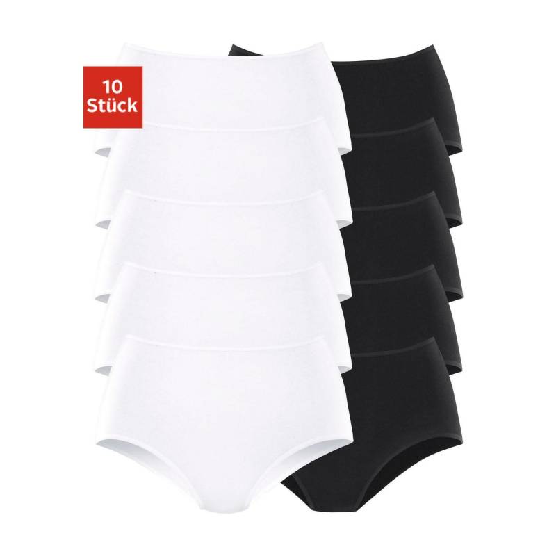 PETITE FLEUR Taillenslip Damen weiß, schwarz Gr.40/42 von PETITE FLEUR