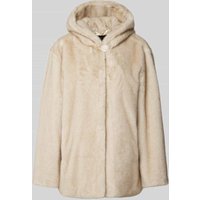 PETITE M. Wolljacke mit Label-Detail in Beige, Größe 38 PETITE M. Wolljacke mit Label-Detail in Beige, Größe 38 von PETITE M.