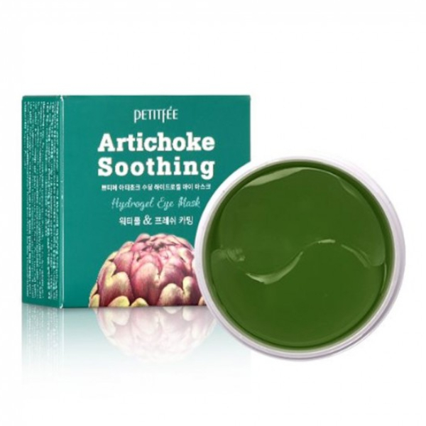 PETITFEE - Artichoke Soothing Hydrogel Eye Patch - 60stücke von PETITFEE