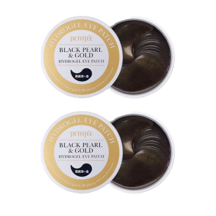PETITFEE - Black Pearl & Gold Hydrogel Eye Patch - 60pcs (2ea) Set von PETITFEE