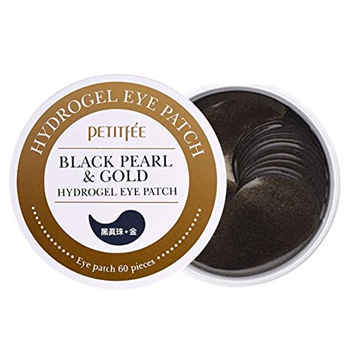 PETITFEE - Black Pearl & Gold Hydrogel Eye Patch - 60stücke von PETITFEE