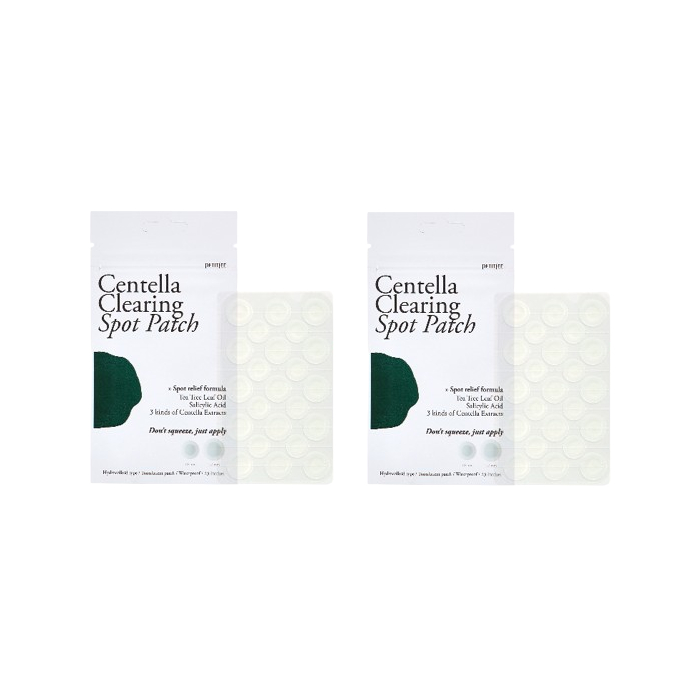 PETITFEE Centella Clearing Spot Patch - 23patches (2ea) Set von PETITFEE