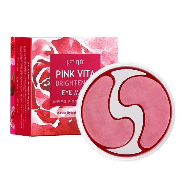 PETITFEE - Pink Vita Brightening Eye Mask - 60stücke von PETITFEE