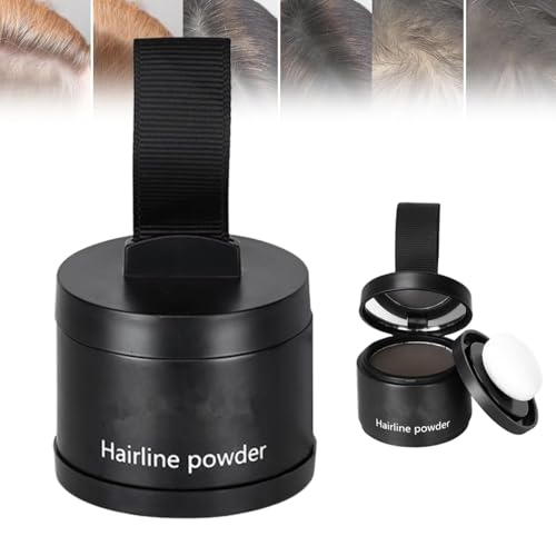 PETSBURG Instant Hair Powder, Hairline Powder For Man, Hairline Concealer Powders, Fuller Hair Instantly, Enhanced Hairline Powders Instantly Conceals for Women & Men (Black, 1pcs) von PETSBURG