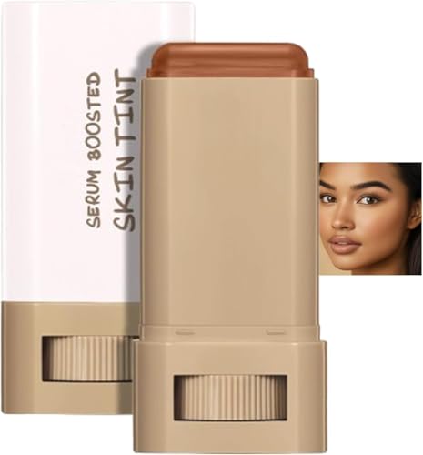 PETSBURG Skin Tint, Serum Boosted Hydration Beauty Balm,Foundation Stick Beauty Balm Boosted Skin Tint, Foundation Face Stick for Women,24HR Natural Glow & Brightening (03#) von PETSBURG