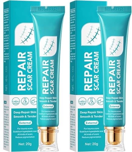 Scar Repair Cream, Repair Scar Cream, ScarCream For Men And Women, Skin Smoothing Firming and Fading, Skin ScarRemoval Repair (2PCS, one size) von PETSBURG