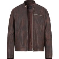 PEUTEREY Herren Bikerjacke braun Schafleder unifarben von PEUTEREY