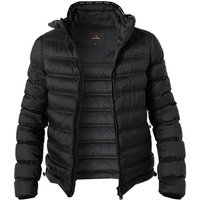 PEUTEREY Herren Daunenjacke schwarz Mikrofaser unifarben von PEUTEREY