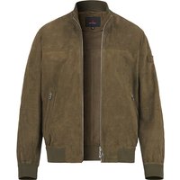 PEUTEREY Herren Lederblouson grün unifarben von PEUTEREY