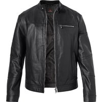 PEUTEREY Herren Bikerjacke schwarz unifarben von PEUTEREY