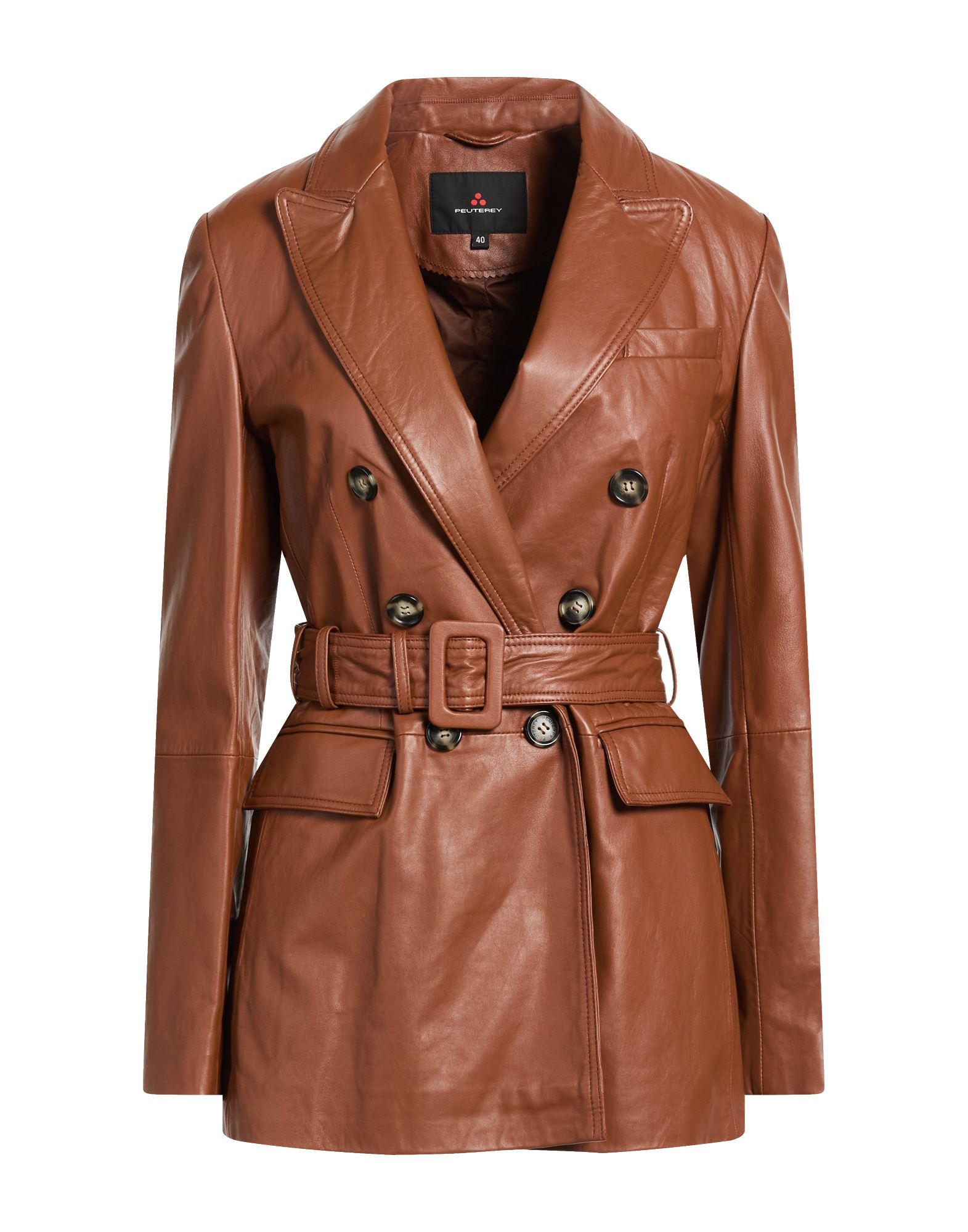 PEUTEREY Jacke, Mantel & Trenchcoat Damen Braun von PEUTEREY