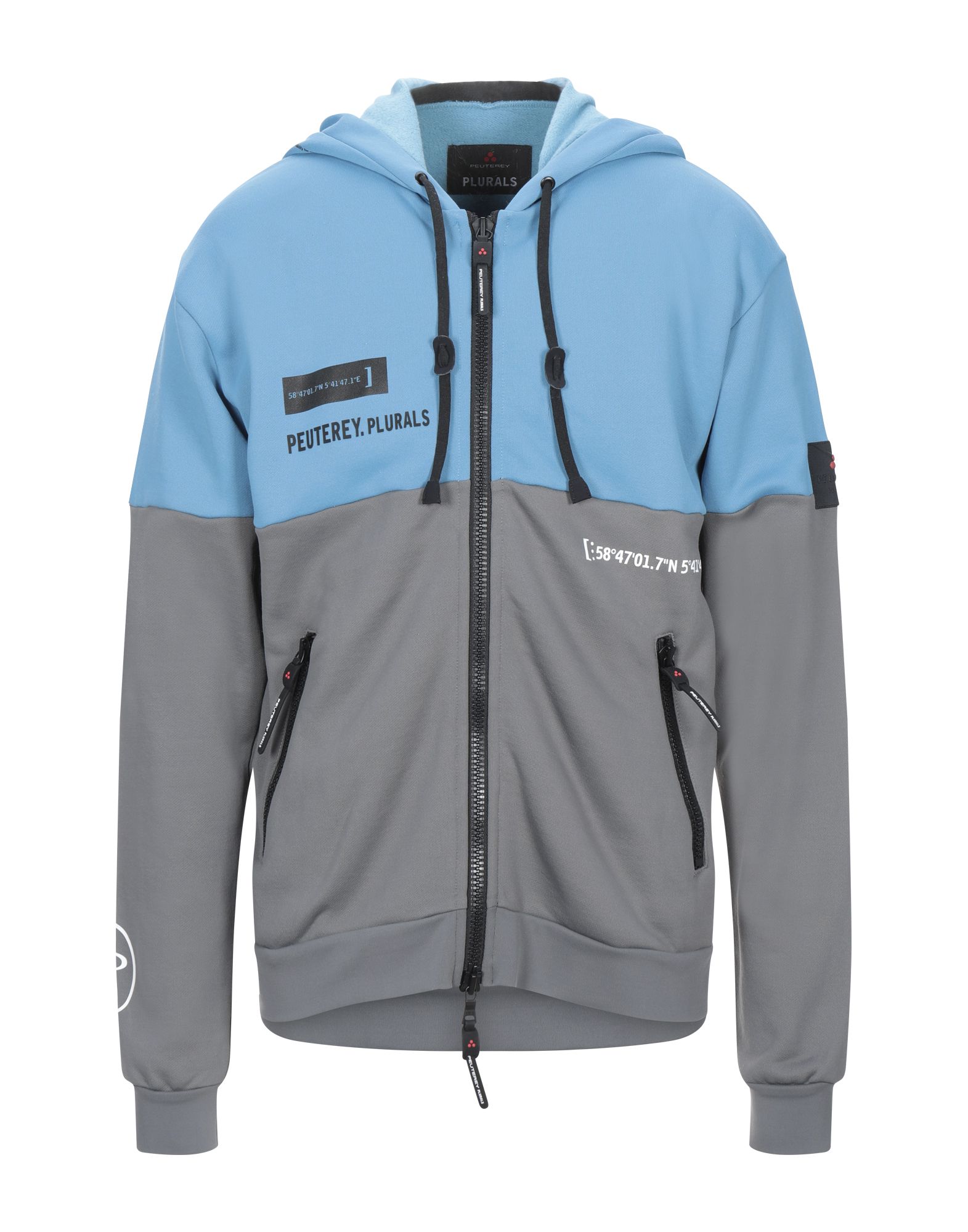 PEUTEREY Sweatshirt Herren Azurblau von PEUTEREY