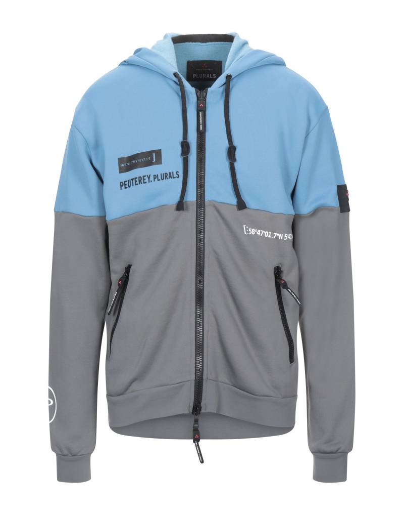 PEUTEREY Sweatshirt Herren Azurblau von PEUTEREY