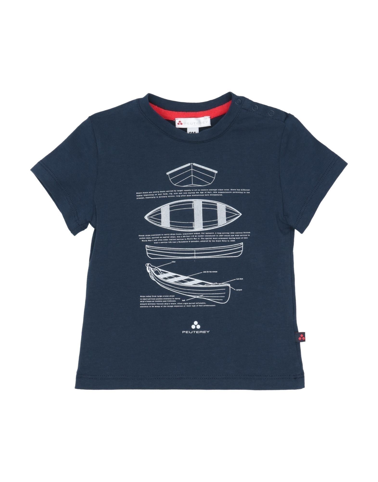 PEUTEREY T-shirts Kinder Nachtblau von PEUTEREY